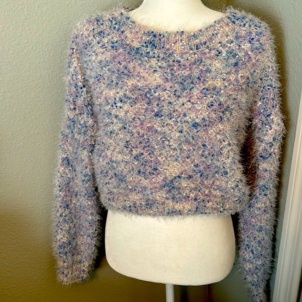 Fun Cozy Multicolored Sweater